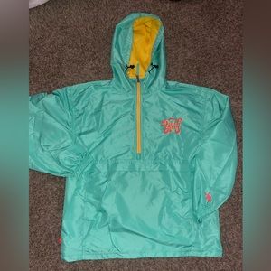 Dutch bros windbreaker pullover